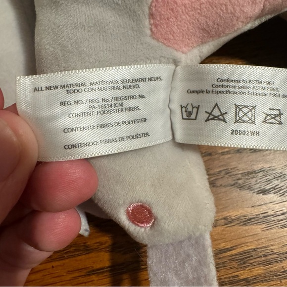 NWT Pokémon Plush Slakoth the Sloth WCT Wicked Cool Toys 9” Lying Flat Gray Pink - Picture 8 of 8